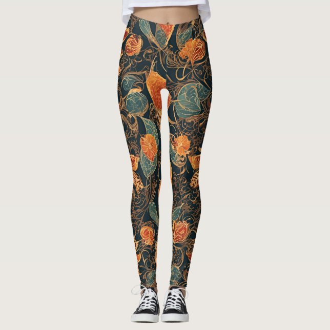Leggings Florais Bliss 2 (Frente)