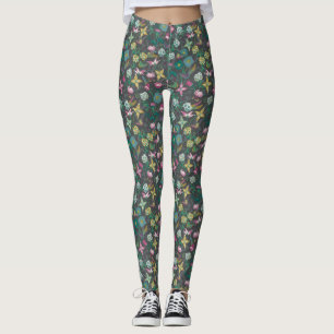 Leggings Florais Elegantes Bohemian