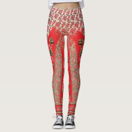 Leggings Florais Elegantes Presente para Ela