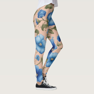 Leggings Florais Lindas - Suave e Esticada