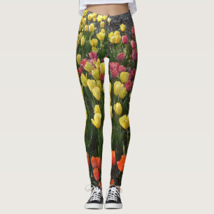 Leggings Florais Multicoloridas