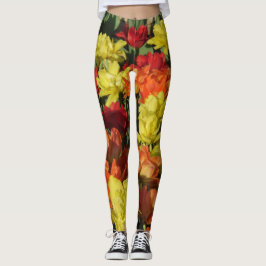 Leggings Florais Multicoloridas