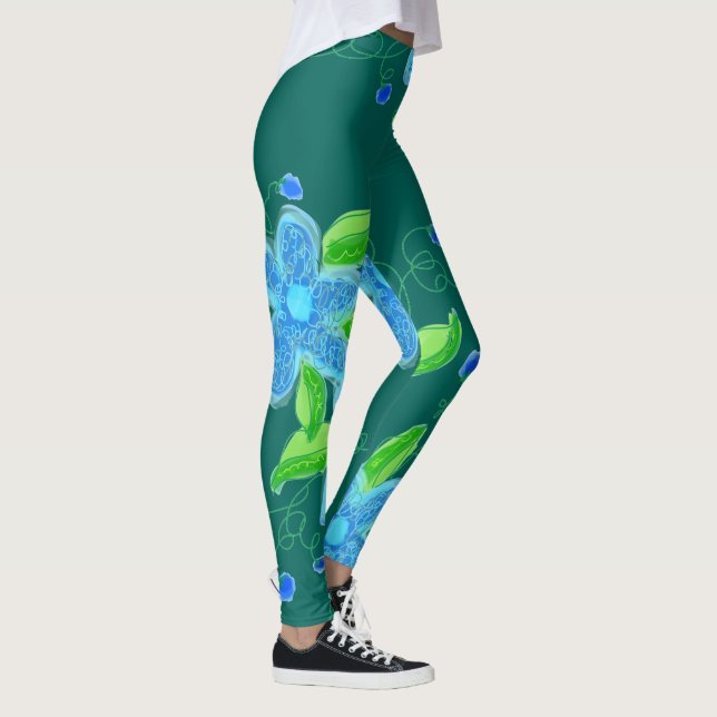 Leggings Florais Personalizadas (Direita)