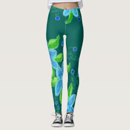 Leggings Florais Personalizadas