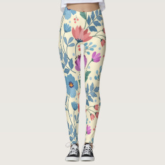 Leggings Florais Primavera Bonitas