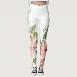 Leggings Florais Russas - Leggings