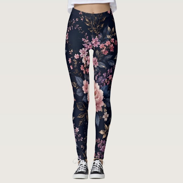 Leggings Florais SPNP (Frente)