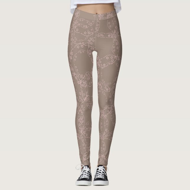 Leggings Florais Vintage (Frente)