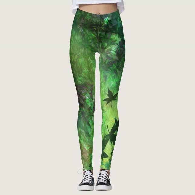 Leggings florestais (Frente)
