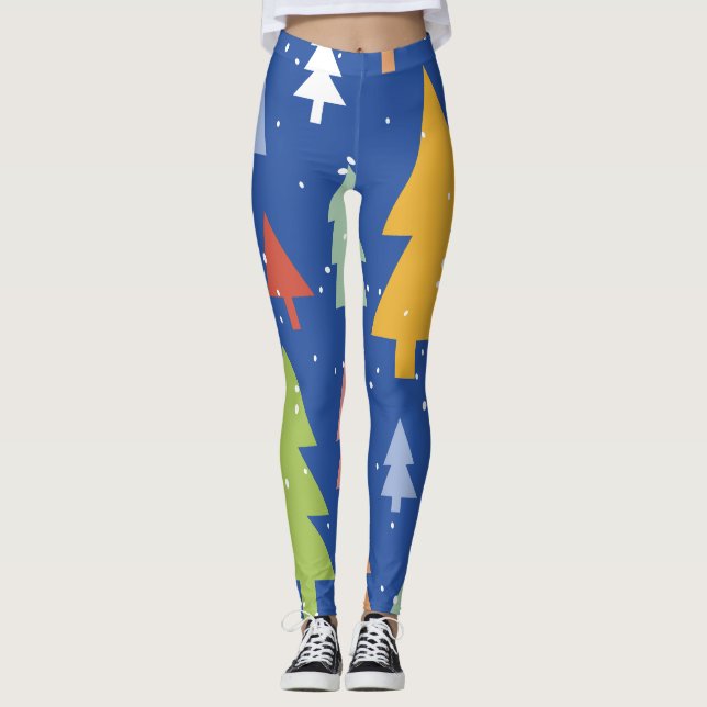 Leggings Florestais Frescas (Frente)
