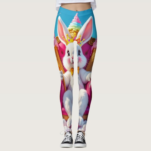 Leggings FluffyCloudConfections | Meias-calças (Frente)