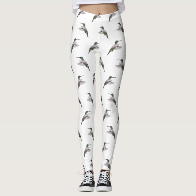 Leggings Frenesi de Beija-flor (escolha a cor) (Frente)