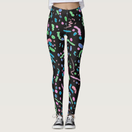Leggings Funky Splatter