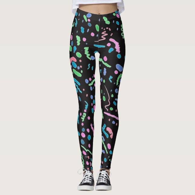 Leggings Funky Splatter (Frente)