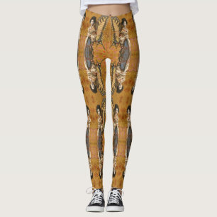 Leggings Geisha da Borboleta Vintage