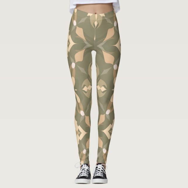 Leggings geométricas (Frente)