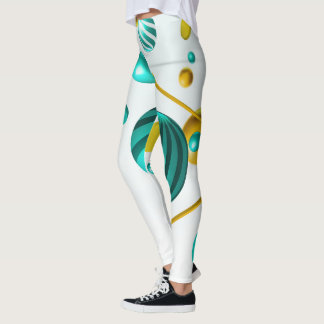 Leggings geométricas de Abstrato da esfera 3D