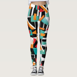 Leggings geométricas de ioga