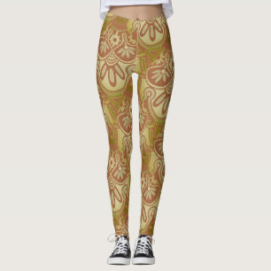 Leggings geométricas de padrões