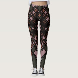 Leggings geométricas de várias cores por Joya Eve