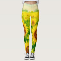 Leggings Girassol