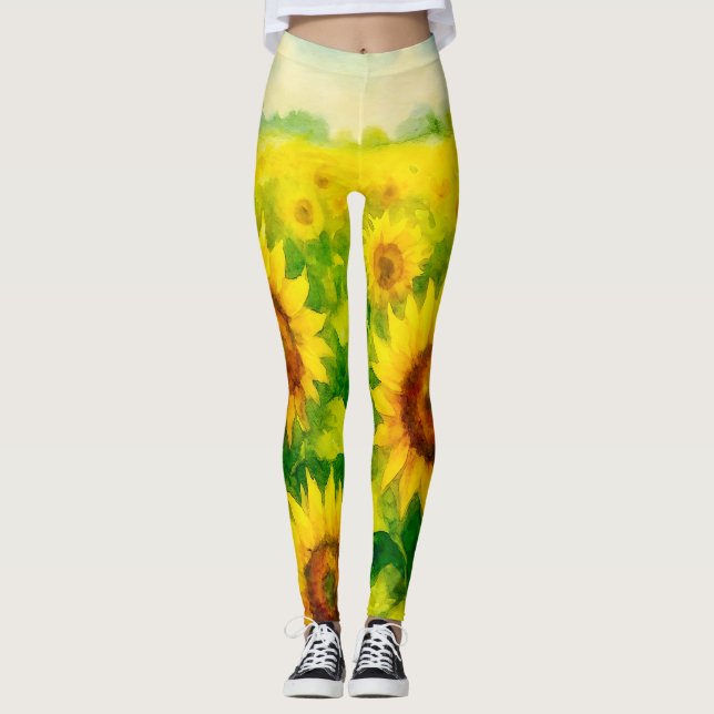 Leggings Girassol (Frente)