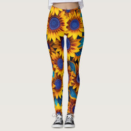 Leggings Girassol Vibrante
