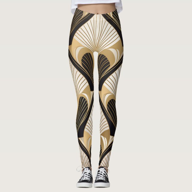 Leggings Glamurosas Art Déco (Frente)