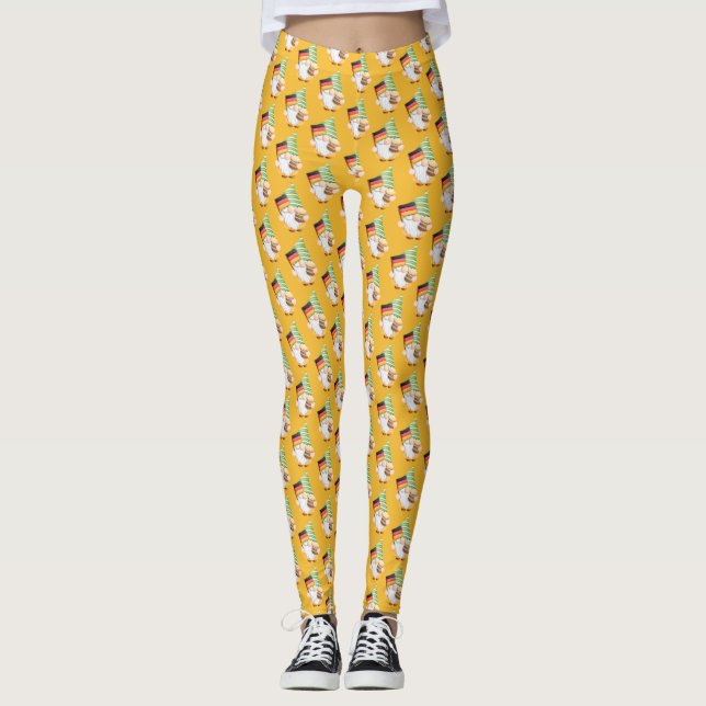 Leggings Gnomo Oktoberfest (Frente)