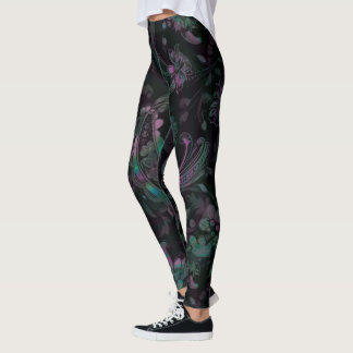 Leggings Gothic Petrol