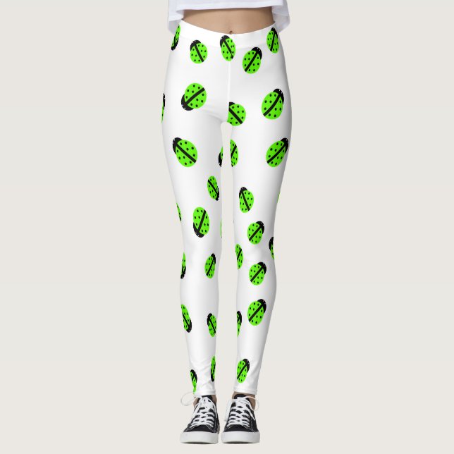 Leggings Green Lady Bug (Frente)