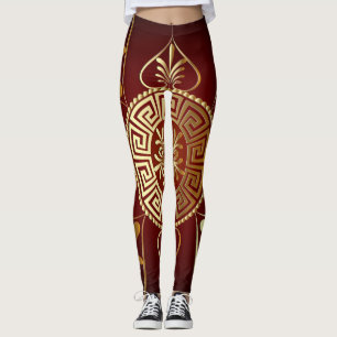 Leggings Gregas Key Burgundy