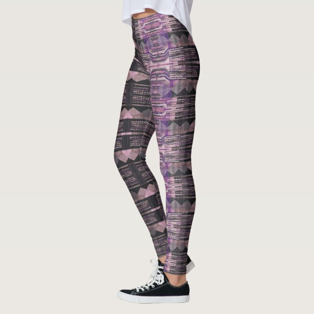 Leggings HAMbyWG - Roxo Preto (Esquerda)