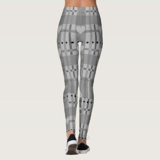 Leggings Hart de cinza