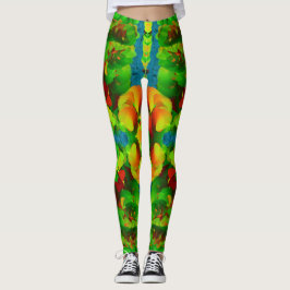 Leggings Herbstfarben