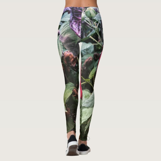 Leggings Hibiscus (Verso)