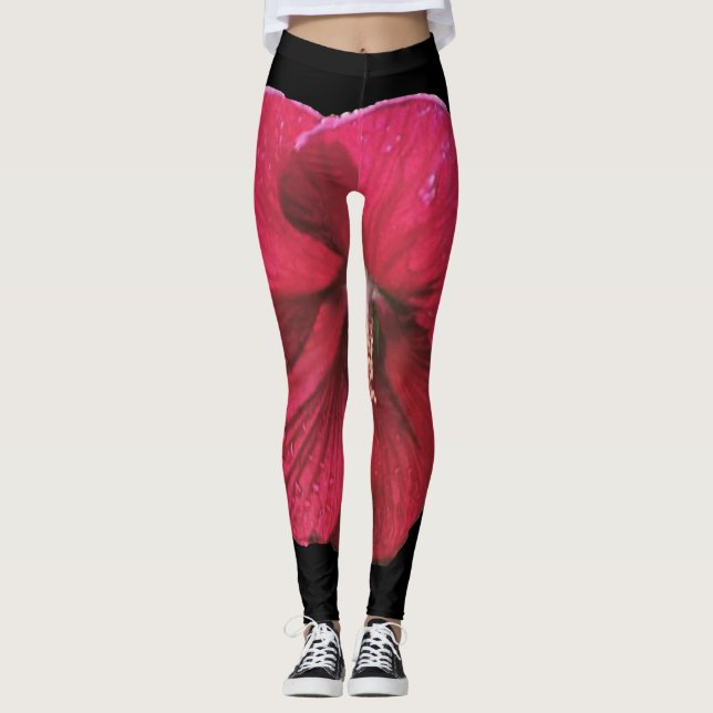 Leggings Hibiscus (Frente)