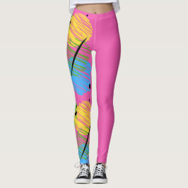 Leggings Hot Mess dos anos 90