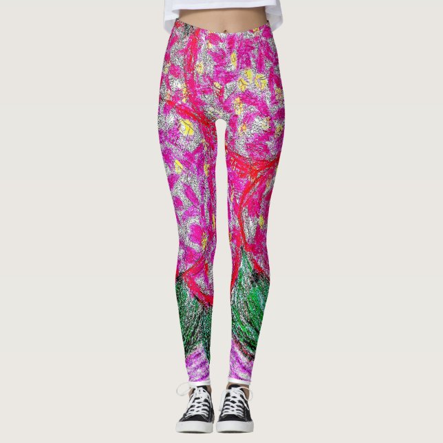 Leggings Hydrangea (Frente)