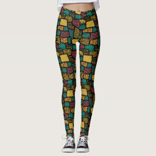 Leggings Impressão africanas
