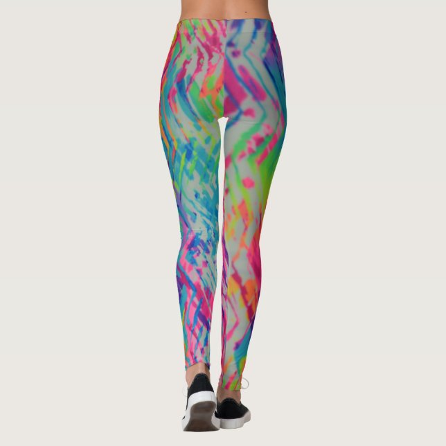 Leggings Impressão coloridas (Verso)