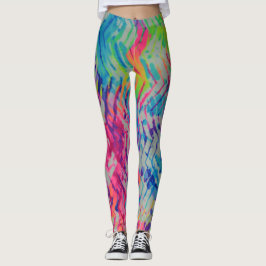 Leggings Impressão coloridas