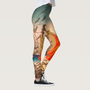 Leggings IMPRESSÃO do JAPÃO