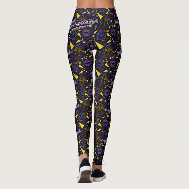 Leggings Impressão do Mishka Arcade (Verso)