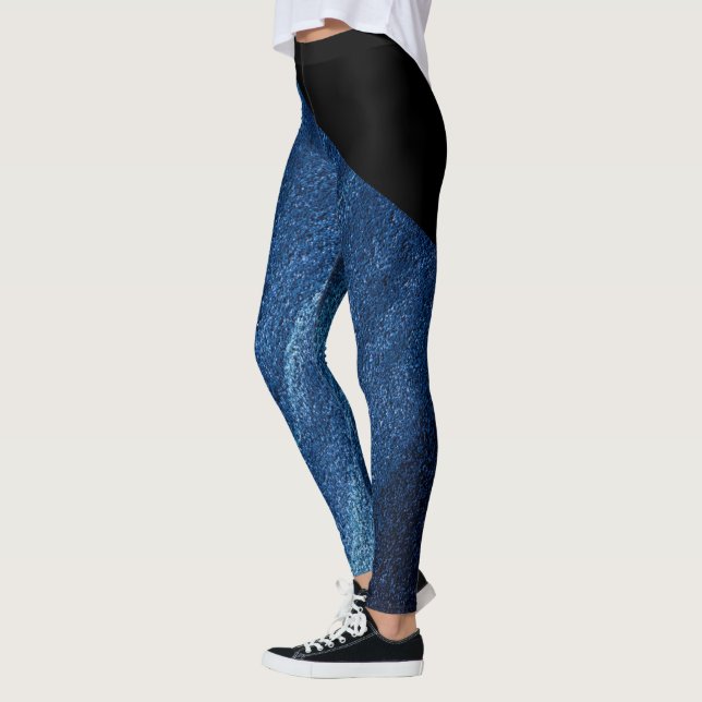 Leggings IMPRESSÃO RETRO JEAN MULHERES (Esquerda)