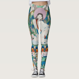 Leggings IMPRESSAS ART ORIENTAL
