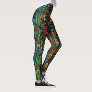 Leggings incríveis de Pop de Abstrato