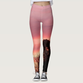 Leggings insalubres do nascer do Sol