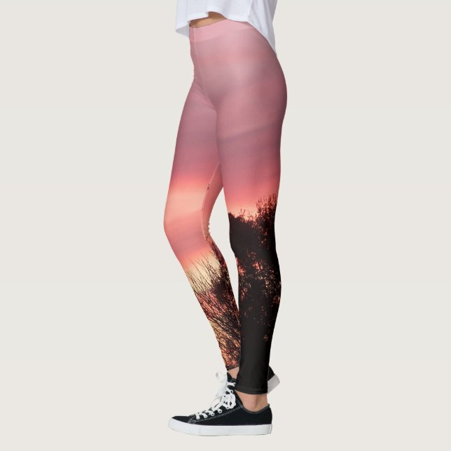 Leggings insalubres do nascer do Sol (Esquerda)