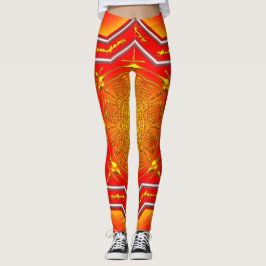 Leggings inspiradas na Ásia
